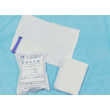 Disposable white skim gauze pad